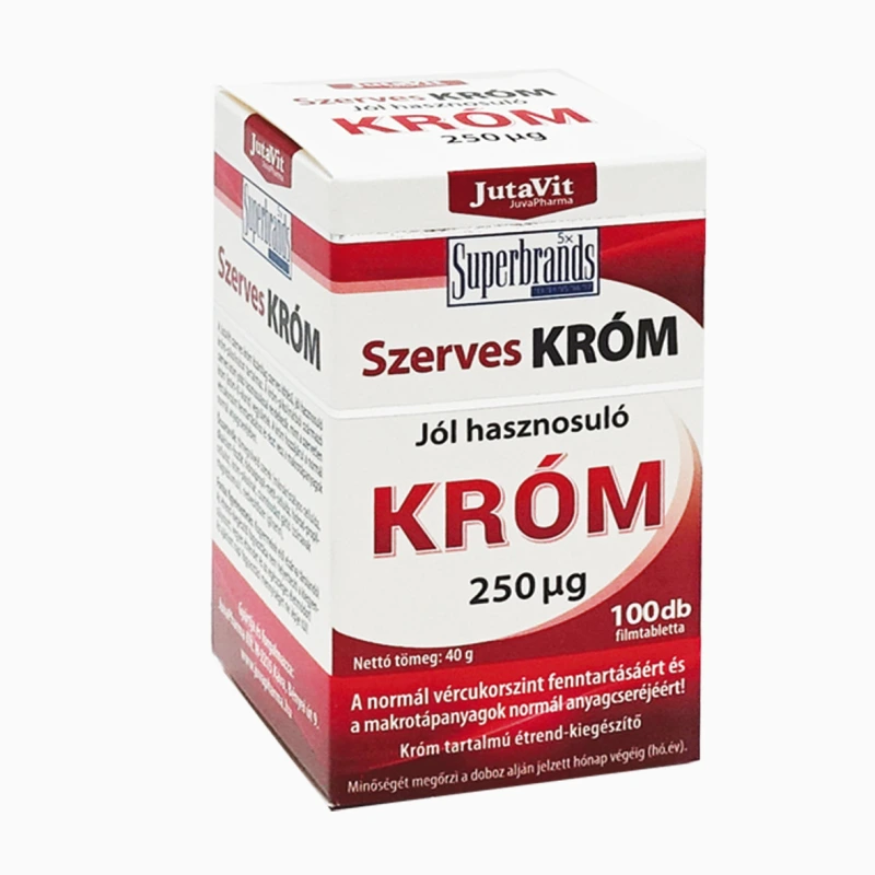 Jutavit Szerves Króm tabletta