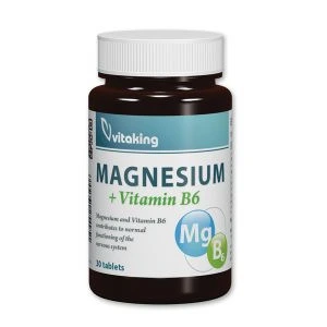Vitaking Magnézium citrát+B6 vitamin tabletta