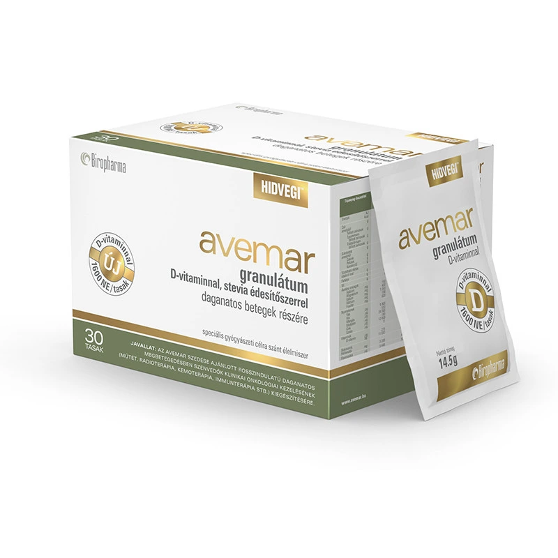 Avemar granulátum D-vitaminnal