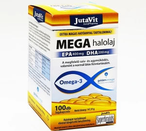 JutaVit Mega Halolaj Omega-3
