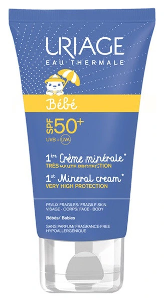 URIAGE Baba Mineral fényvédő krém SPF 50+/UVA Ultra