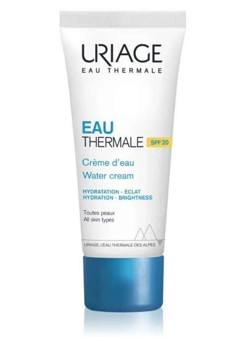 URIAGE Eau Thermale hidratáló arckrém SPF 20 fényvédővel minden bőrtípusra