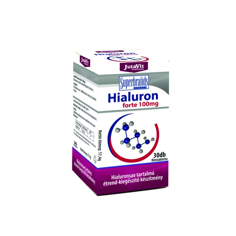 JutaVit Hialuron forte 100mg filmtabletta
