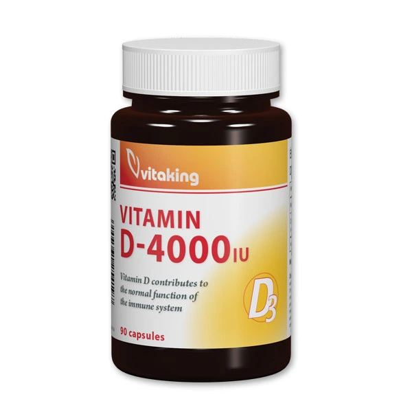 Vitaking D3-vitamin 4000NE kapszula