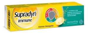 Supradyn Immune C+D+Cink Pezsgőtabletta