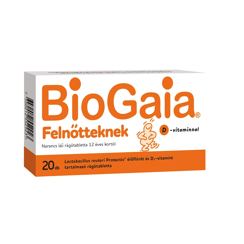 BioGaia Protectis Felnőtteknek Rágótabletta