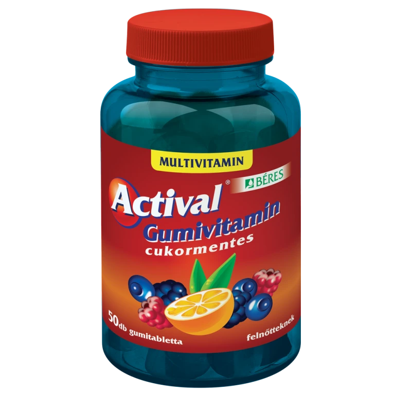 Béres Actival Felnőtt gumivitamin