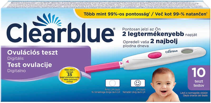 Clearblue Digitális Ovulációs Teszt
