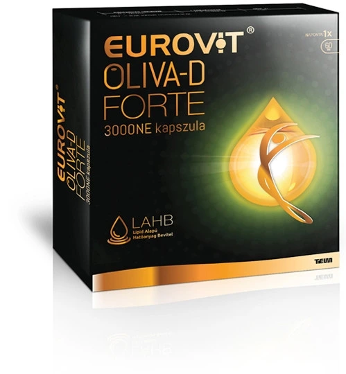 Eurovit Oliva-D Forte 3000NE kapszula