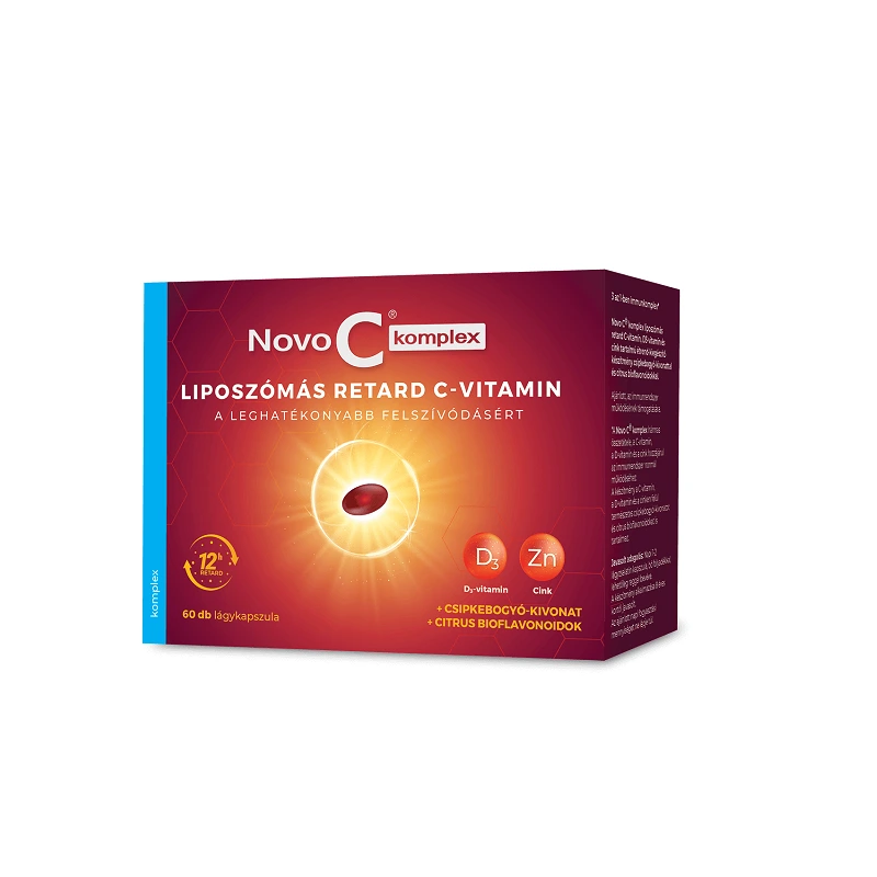 Novo C Komplex liposzómás C-vitamin kapszula