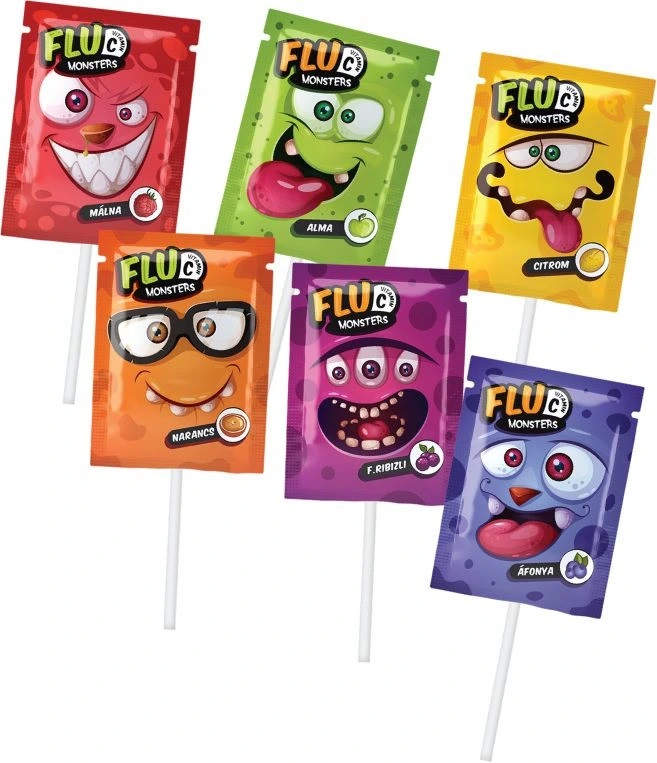 Flu Monsters Vitaminos Nyalóka