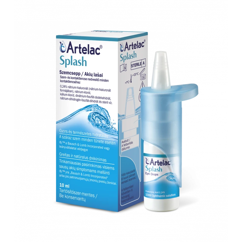 Artelac Splash Szemcsepp