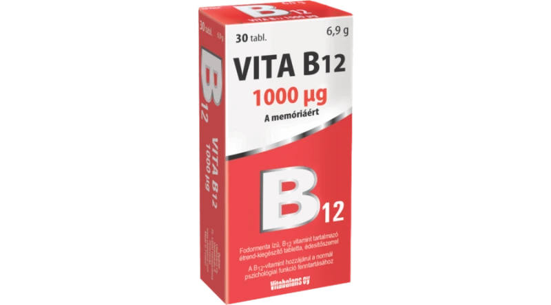 Vitabalans Vita B12 1000mcg Tabletta