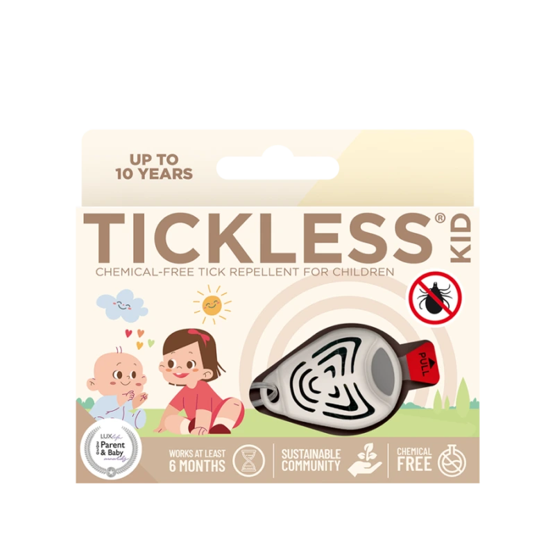Tickless KID Ultrahangos Bézs Kullancsriasztó 3-10 éves Korig