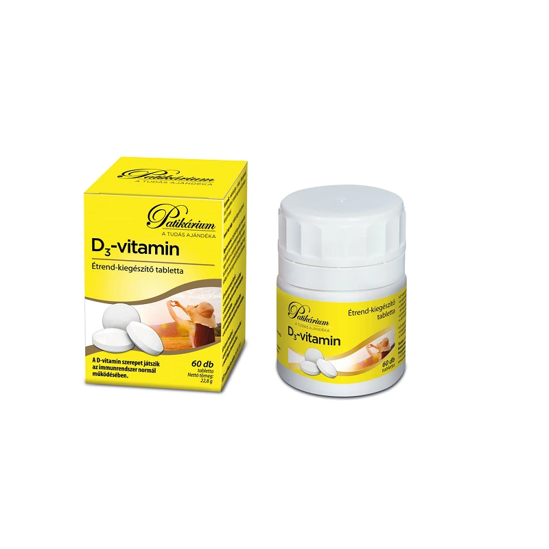 Patikárium D3 - Vitamin Tabletta