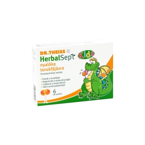 Dr. Theiss HerbalSept Nyalóka Torokfájásra narancs ízesítésű