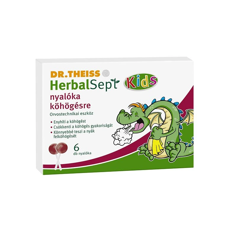 Dr. Theiss HerbalSept Nyalóka Köhögésre málnás
