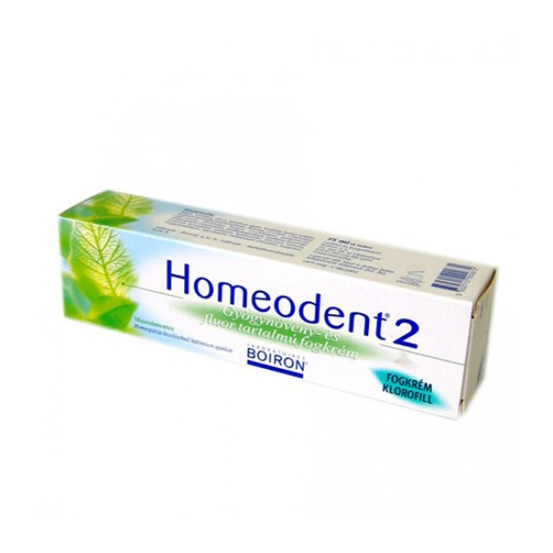 Homeodent homeopátiás fogkrém klorofiles