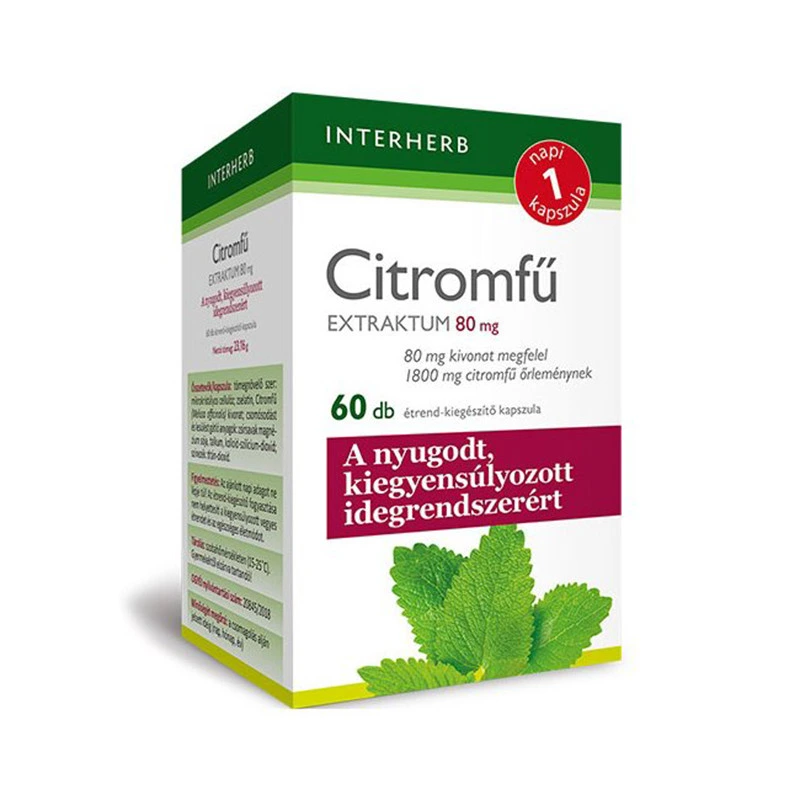 Interherb NAPI1 Citromfű Extraktum