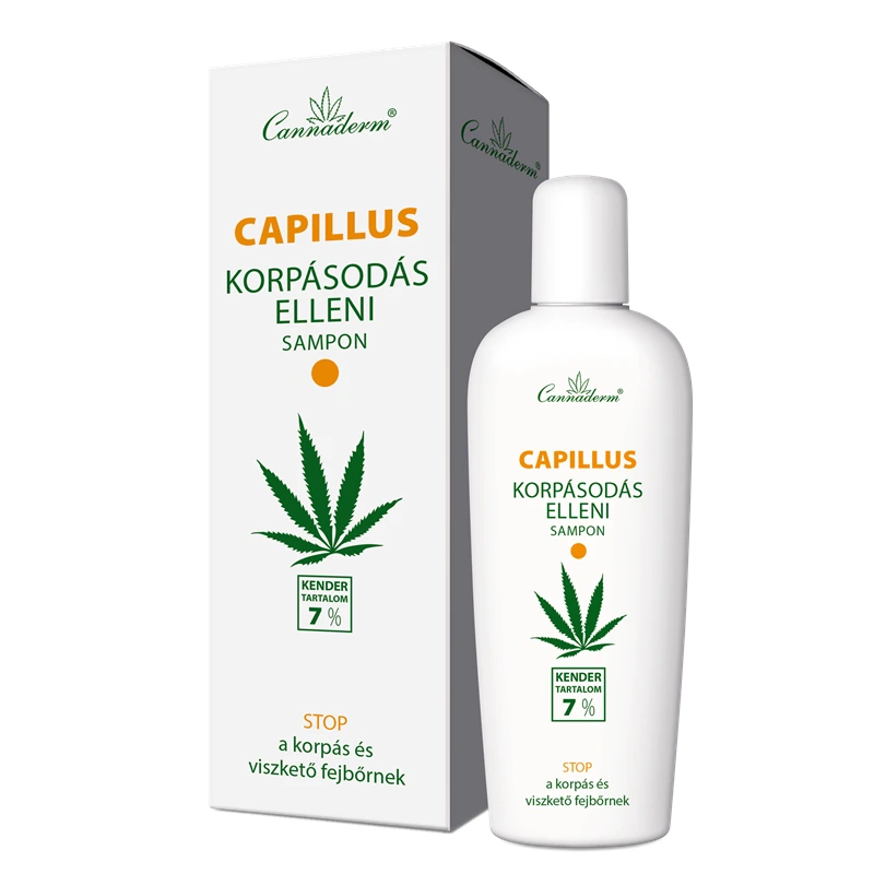 Cannaderm Capillus korpásodás elleni sampon