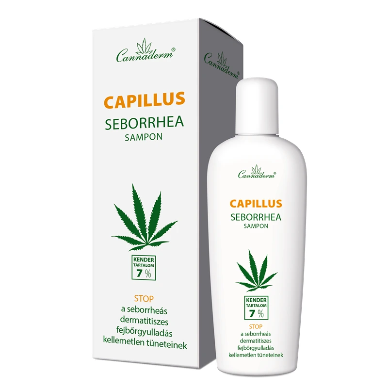 Cannaderm Capillus Sampon Seborrheás Fejbőrre