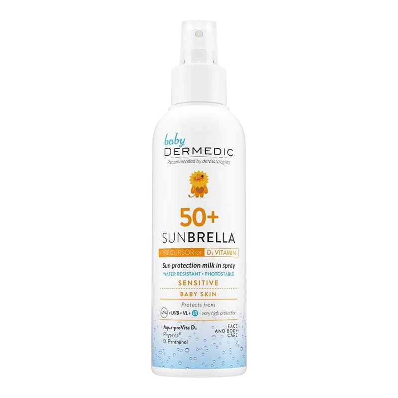 Dermedic Sunbrella Baby Napfényvédő tej spray SPF 50