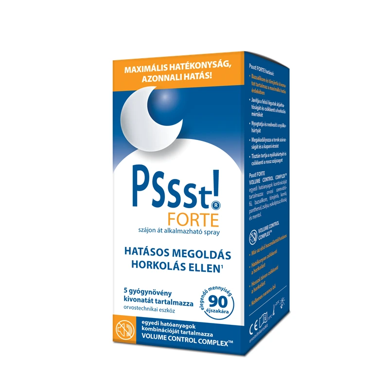 Pssst Forte Horkolásgátló spray