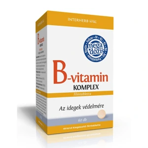 Interherb B-vitamin Komplex mega dózis tabletta