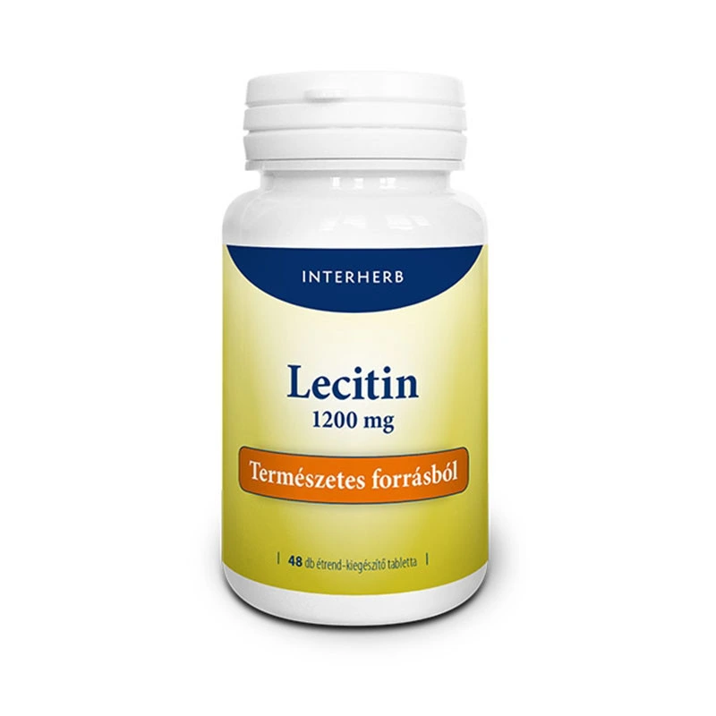 Interherb Lecitin 1200 mg lágyzselatin kapszula