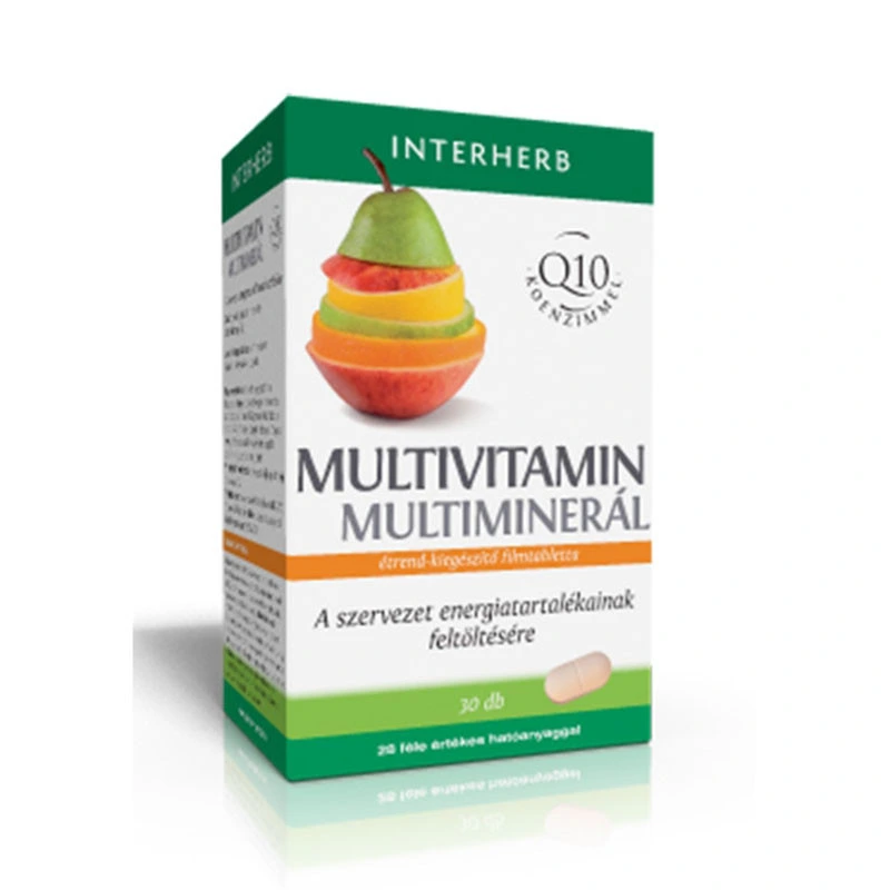 Interherb Multivitamin Multimineral Q10 filmtabletta
