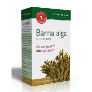 Interherb Barna alga Extraktum kapszula