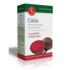 Interherb Cékla Extraktum kapszula