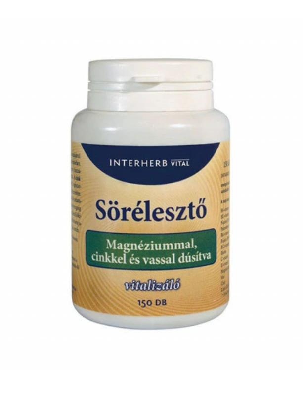 Interherb Sörélesztő Magnéziummal tabletta