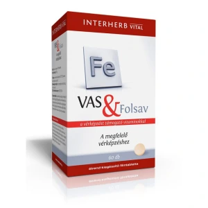 Interherb Vas + Folsav tabletta