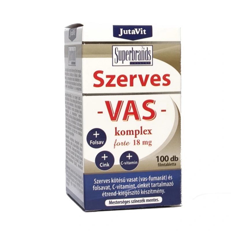 Jutavit szerves vas-komplex forte