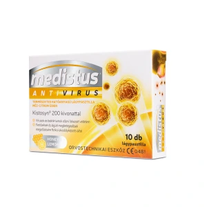 Medistus Antivirus lágypasztilla méz-citrom ízben