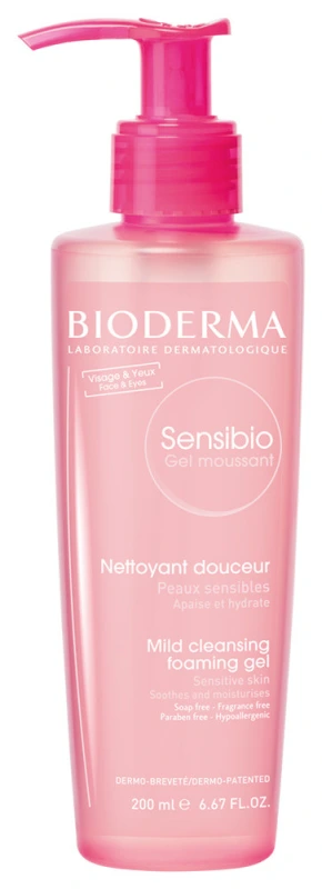BIODERMA Sensibio Moussant habzó gél
