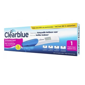 Clearblue Digitális Terhességi Teszt Fogamzásjelzővel - Hétszámlálóval Ellátva