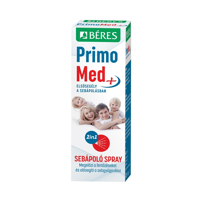 Béres Primomed sebápoló spray /Sebkezelő oldat/