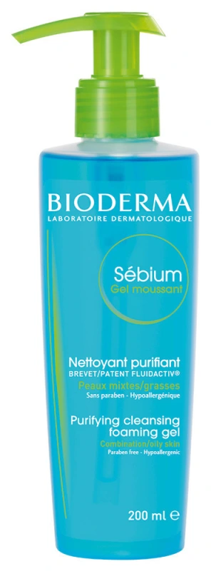 BIODERMA Sébium Moussant habzó gél