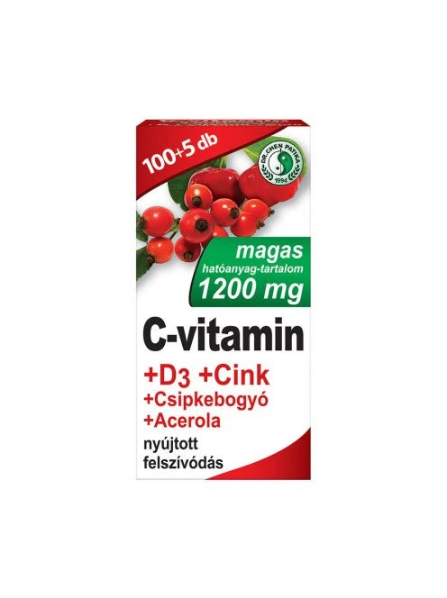 Dr. CHEN 1200 mg C-vitamin + D3-vitamin