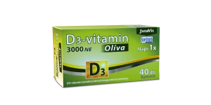 JutaVit D3-vitamin 3000NE (75µg) Olíva lágykapszula