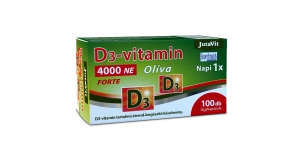JutaVit D3-vitamin 4000NE (100µg) Olíva Forte lágykapszula