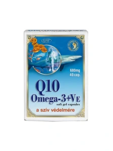 Dr. CHEN Mélytengeri halolaj kapszula Q10-koenzimmel és E-vitaminnal