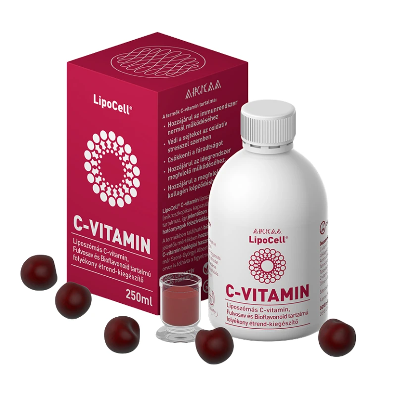 Hymato LipoCell liposzómás C-vitamin meggyes ízben