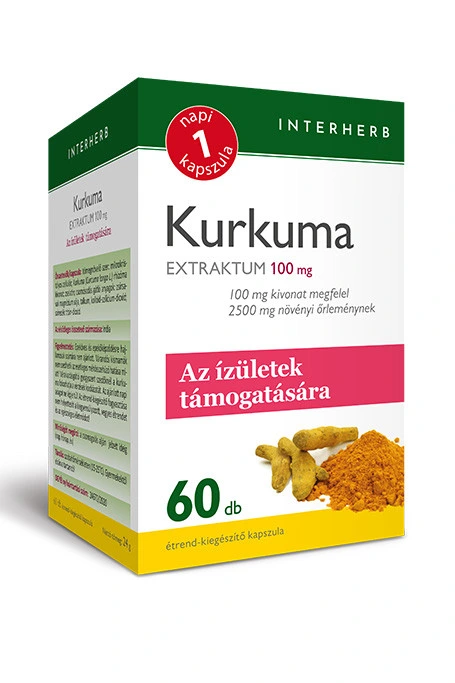Interherb Kurkuma Extraktum kapszula