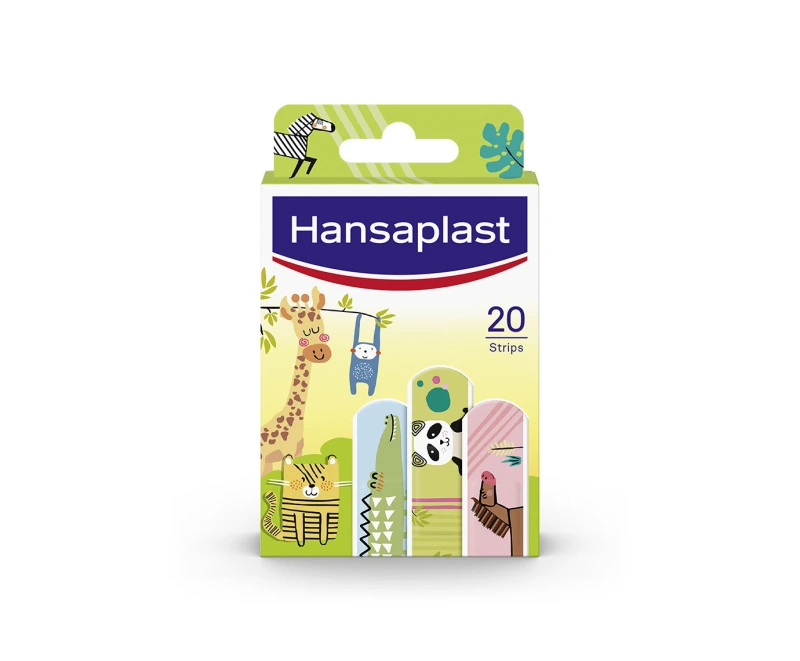 Hansaplast Kids Sebtapasz Állatmintás (48768)
