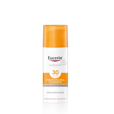 Eucerin Sun Photoaging Control napozó fluid arcra FF30