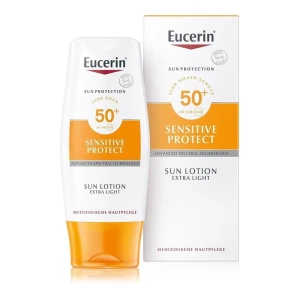 Eucerin Sun Sensitive Protect Extra könnyű naptej FF50