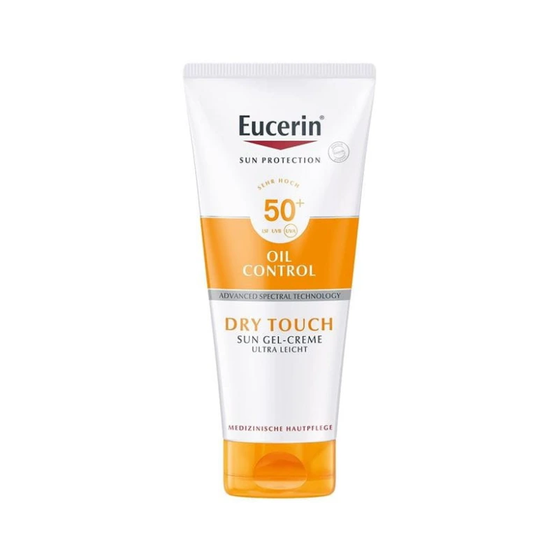 Eucerin Sun Oil Control Dry Touch napozó krém-gél testre SPF50+